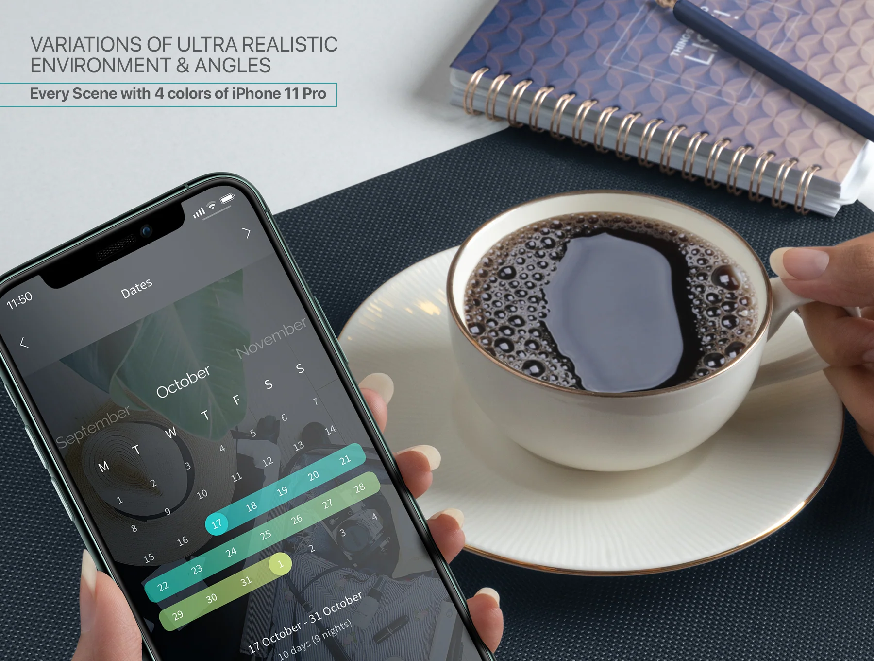 iPhone 11 Pro Display Mockups 7