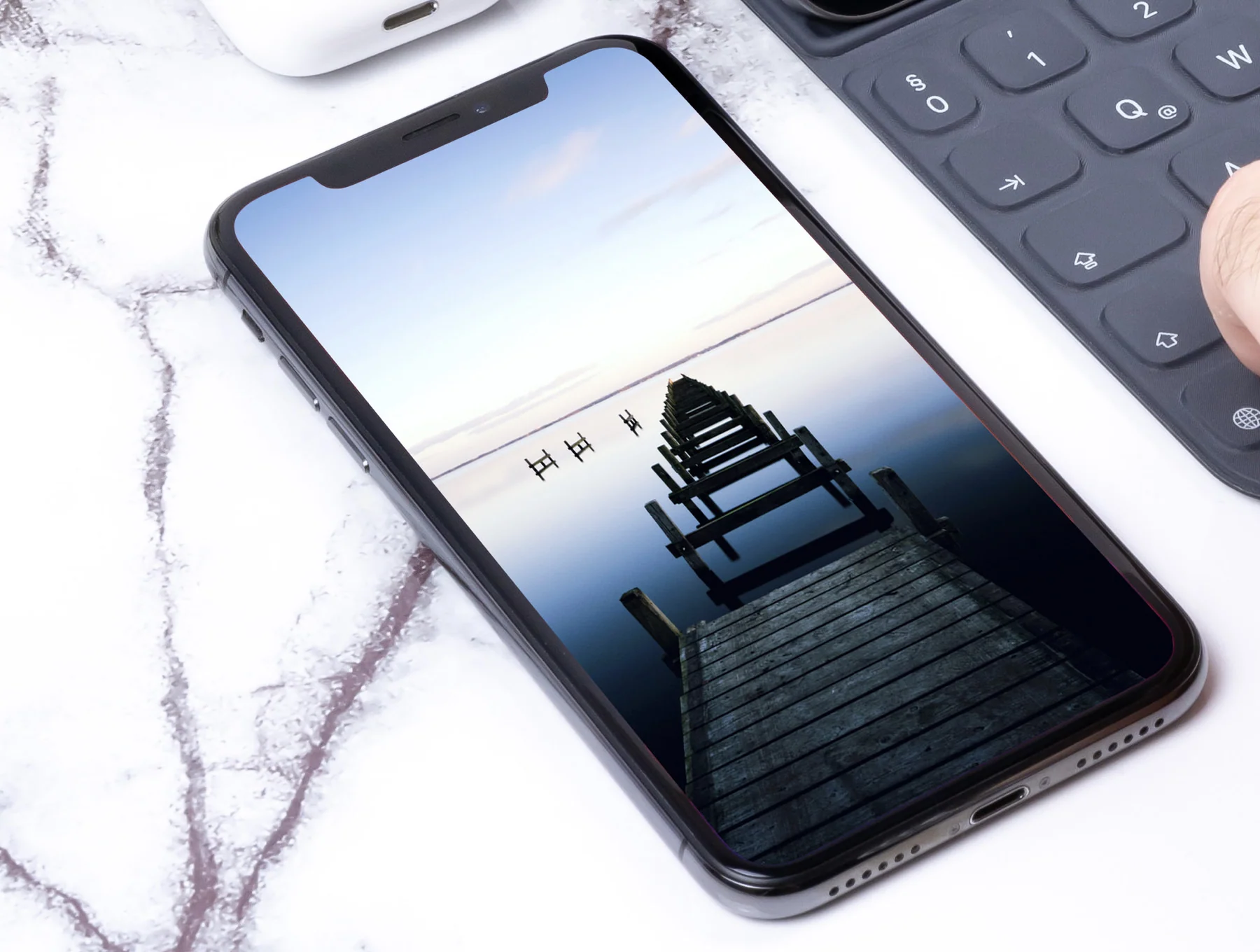 iPhone 11 Pro & iPad Pro PSD Photorealistic Mockups 3