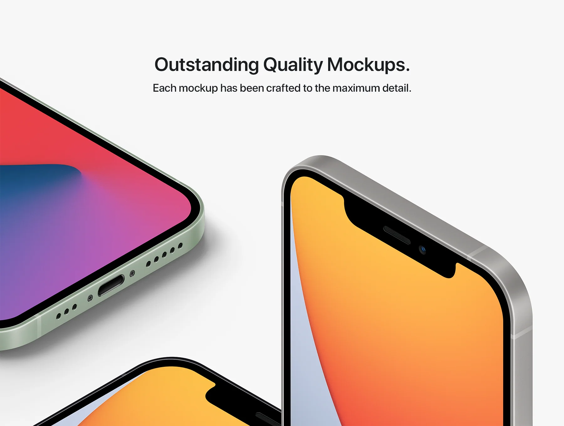 iPhone 12 - 20 Mockups Scenes 4
