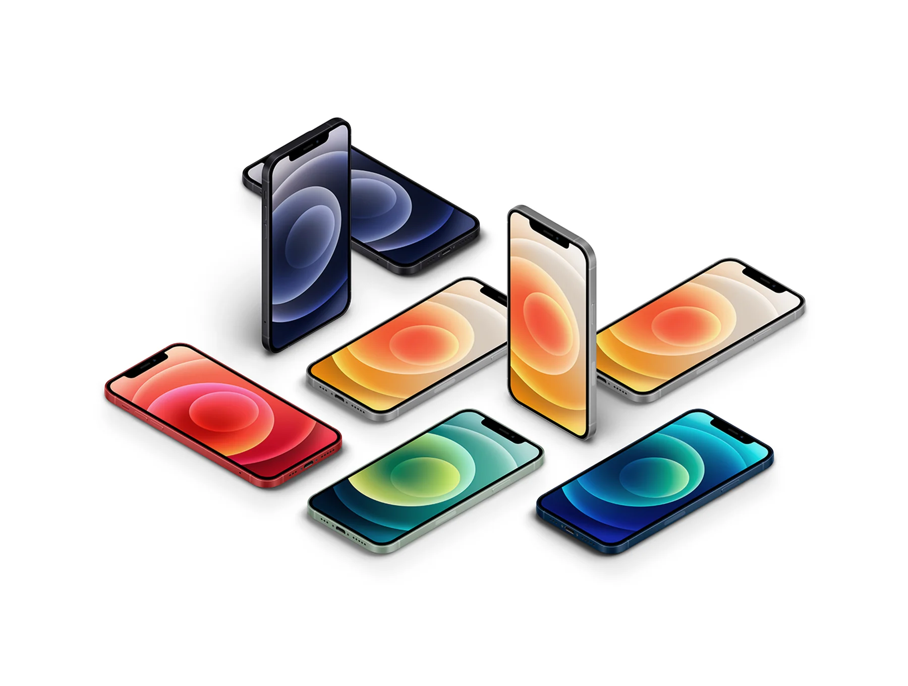 iPhone 12 - 20 Mockups Scenes 8