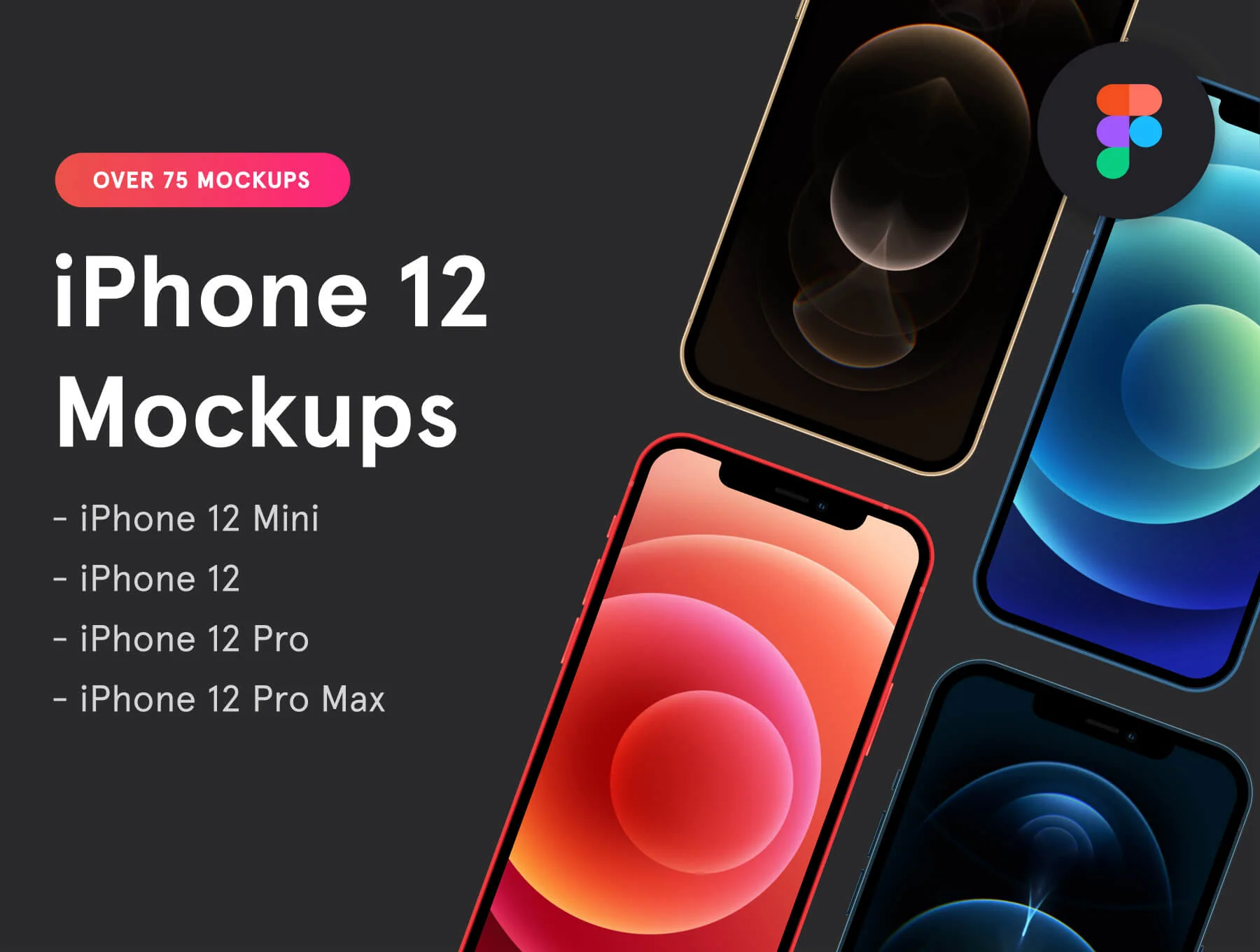 iPhone 12 Figma Mockups