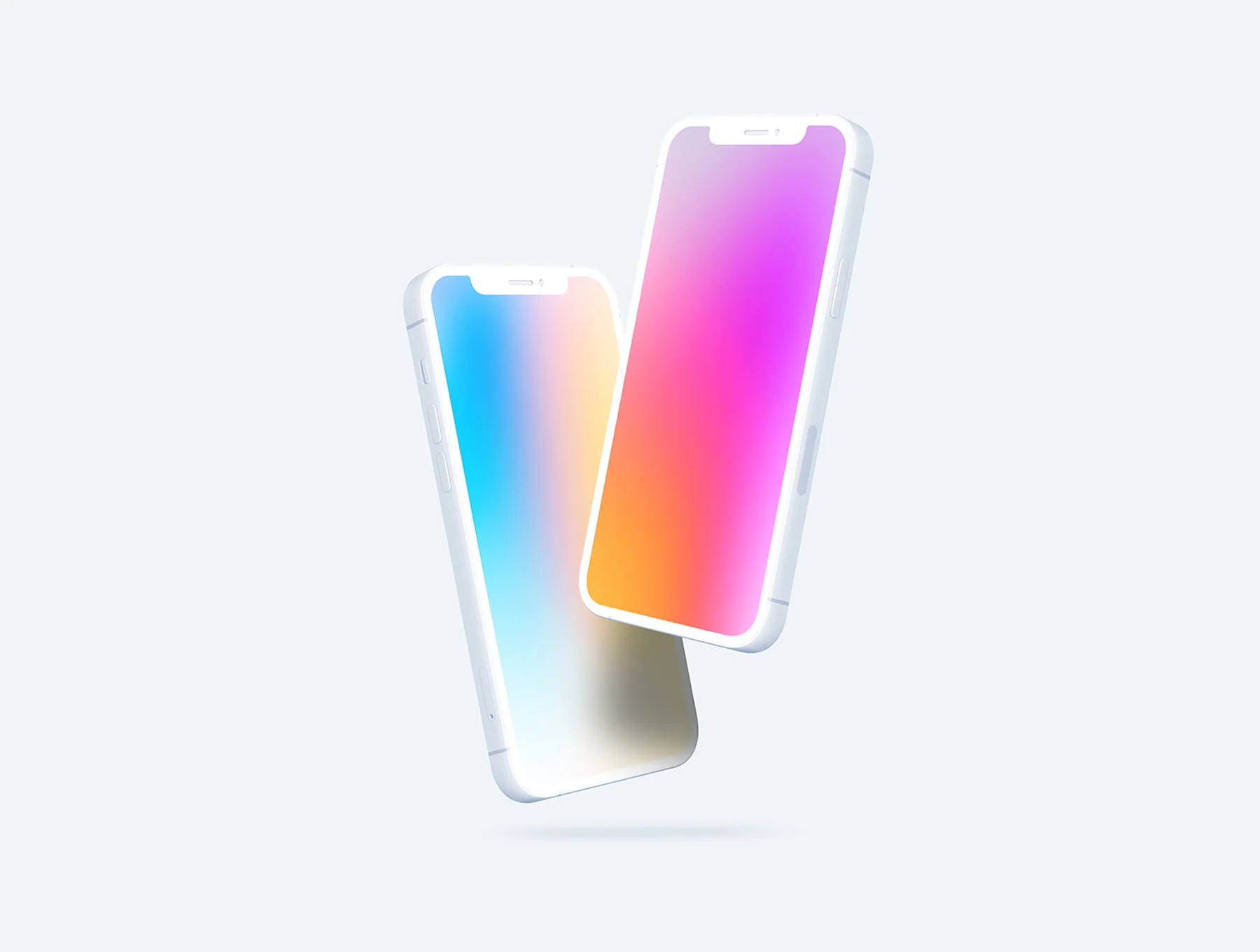 iPhone 12 Pro - 20 Clay Mockups Scenes 7