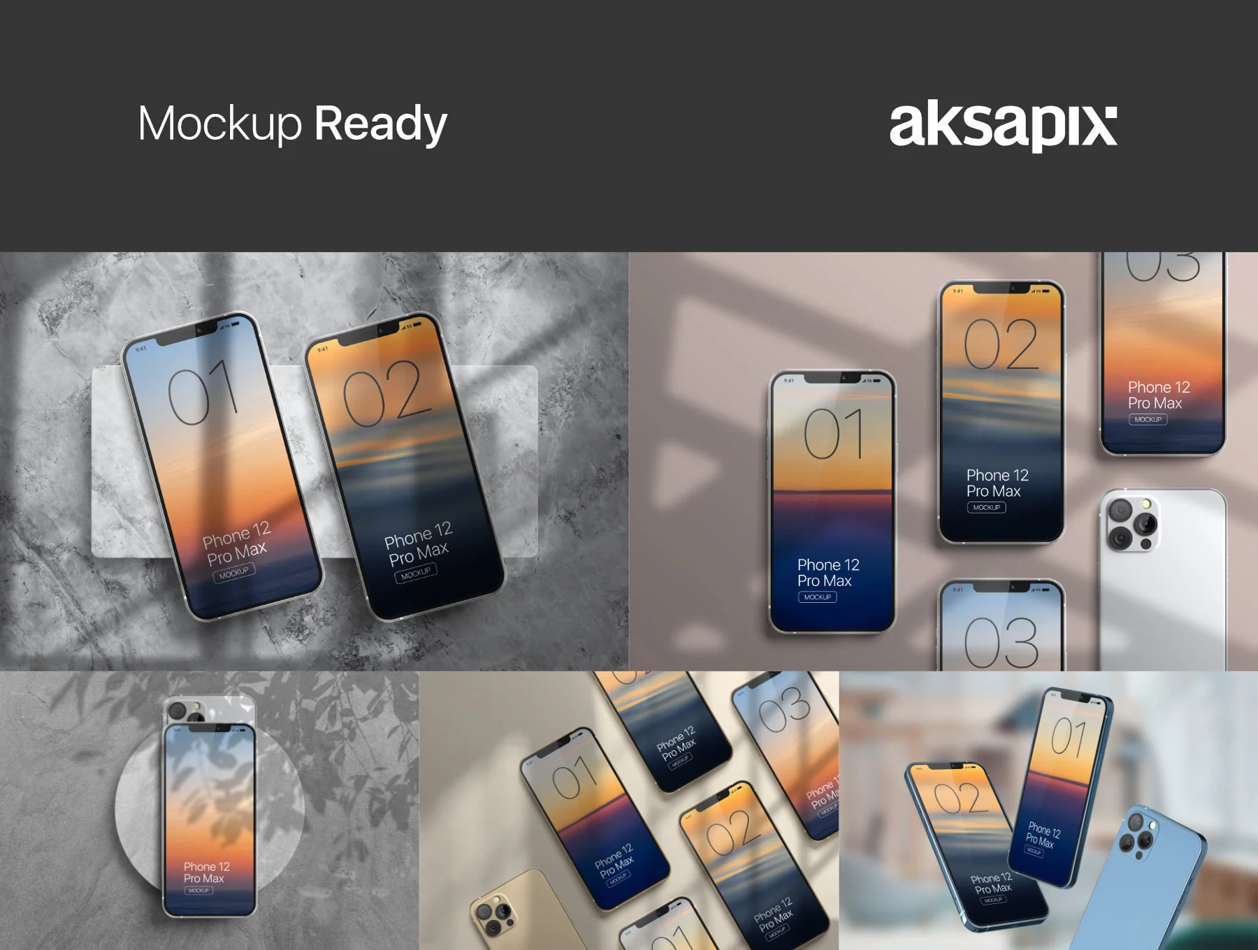 iPhone 12 Pro Max Mockup V.01 5