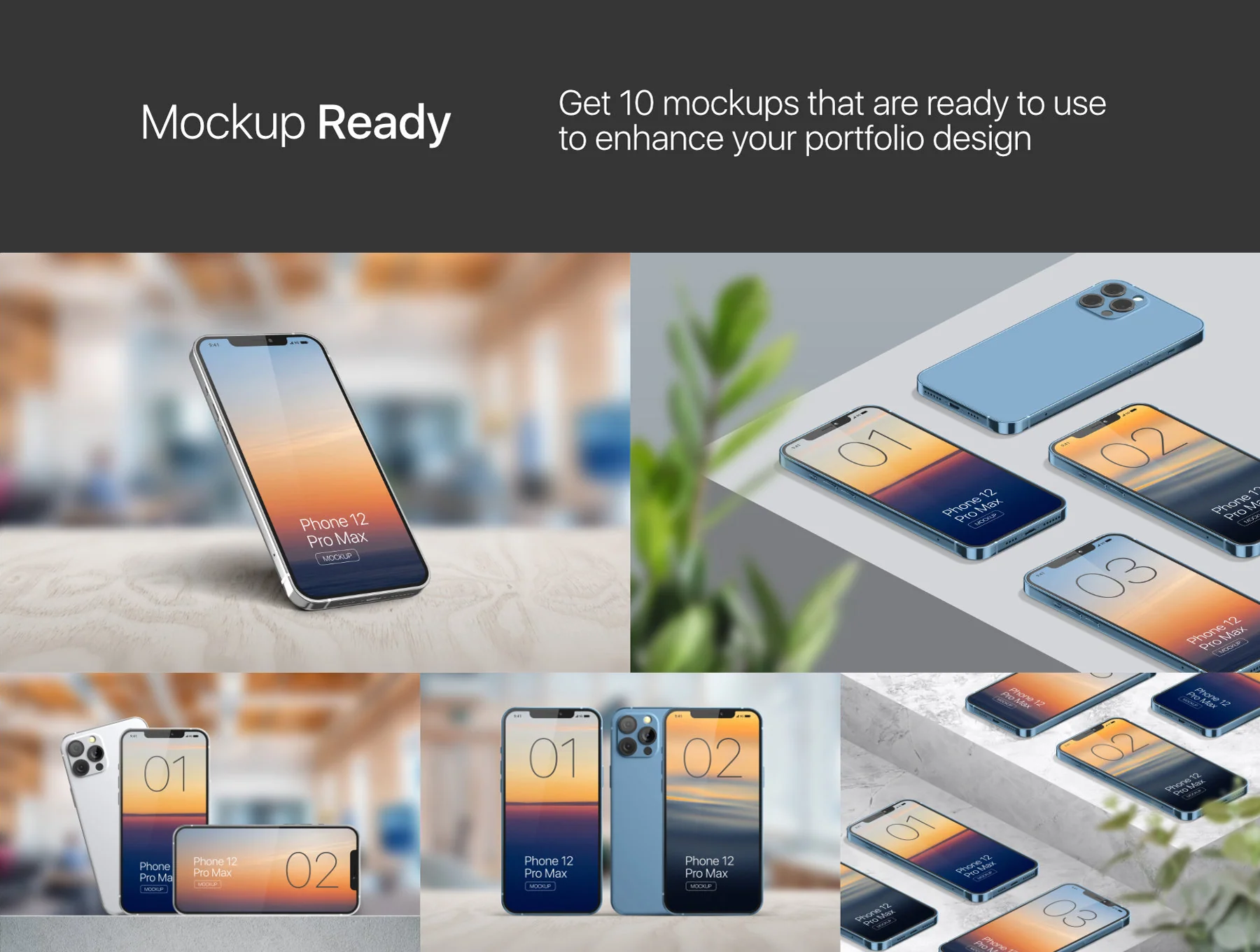 iPhone 12 Pro Max Mockup V.01 6