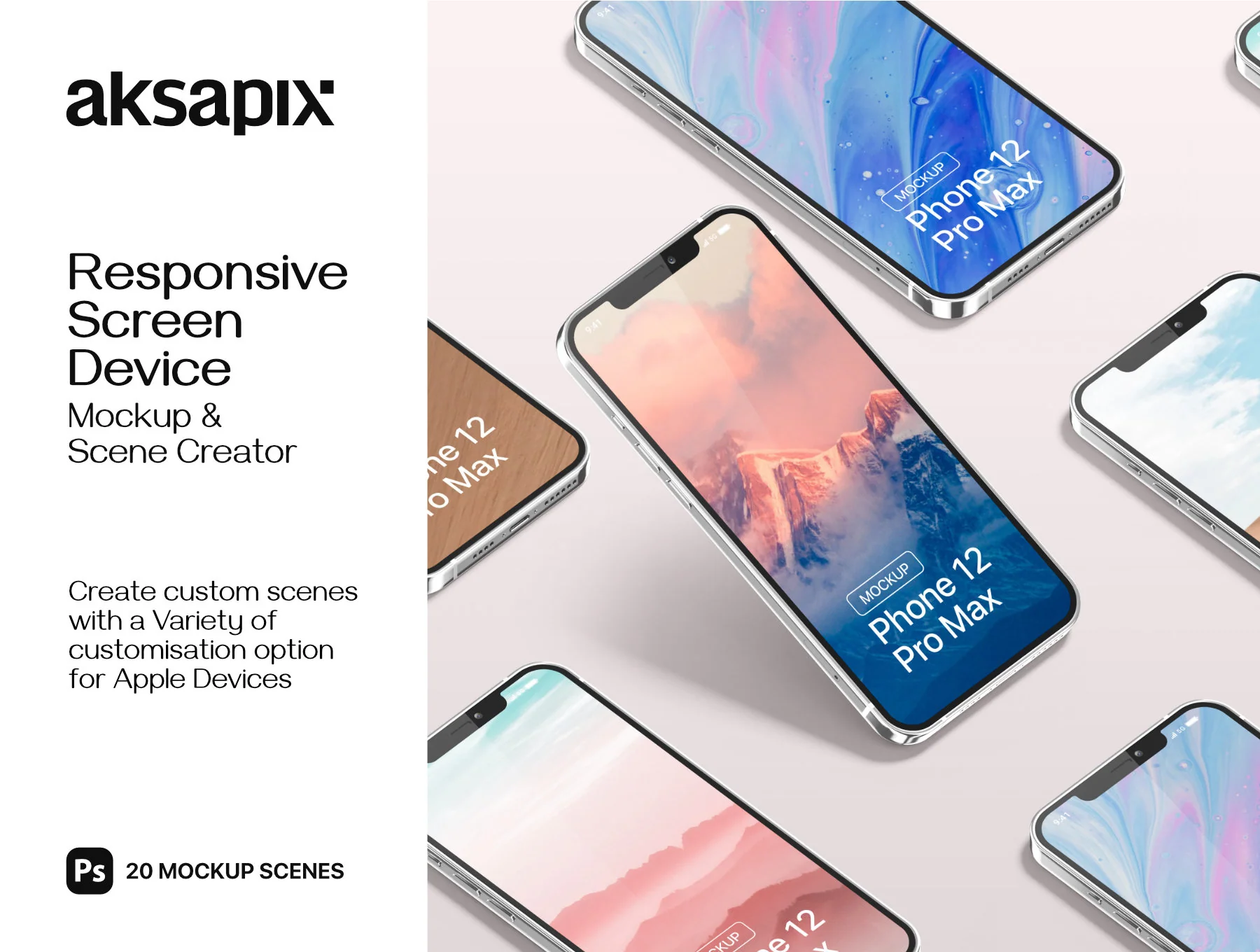 iPhone 12 Pro Max Mockup V.02
