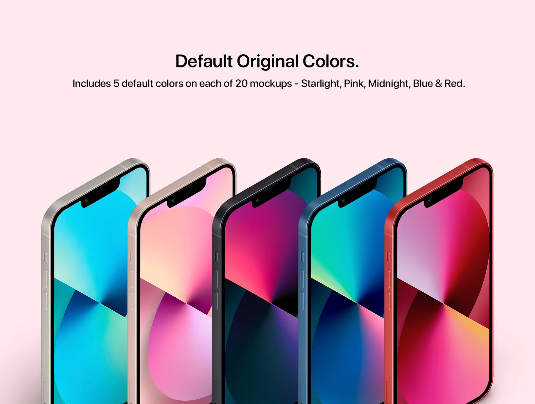 iPhone 13 Bundle Mockups 3