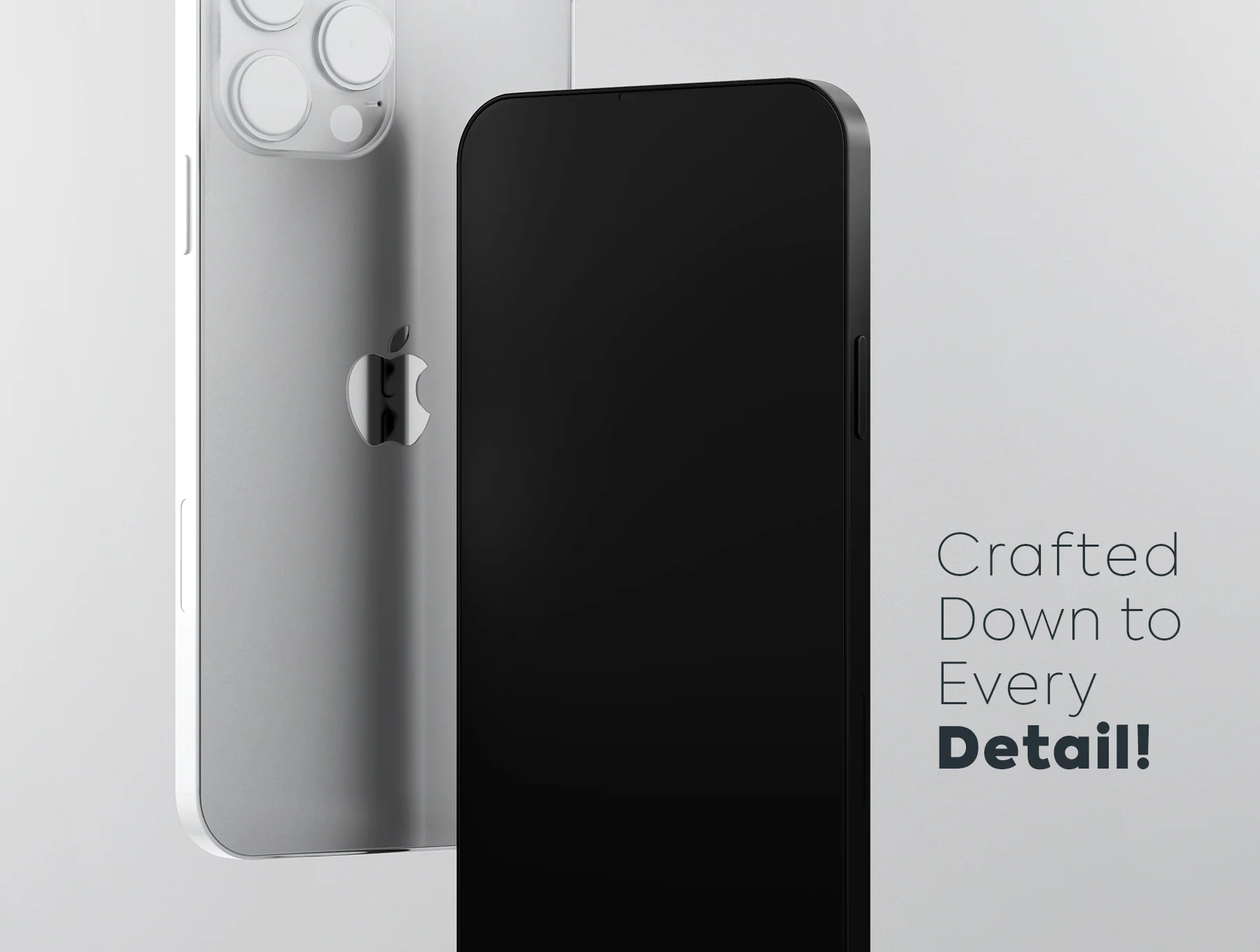 iPhone 13 Clay mockups 2