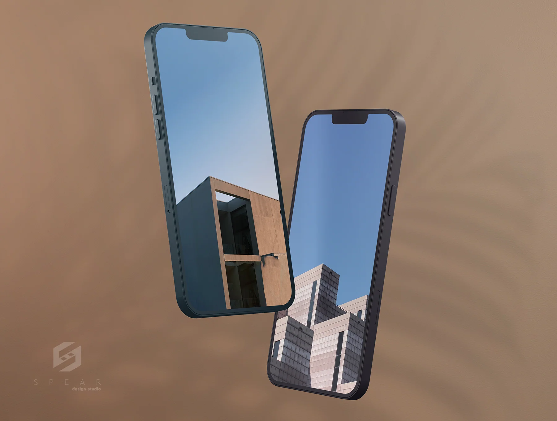 iPhone 13 Clay mockups 4