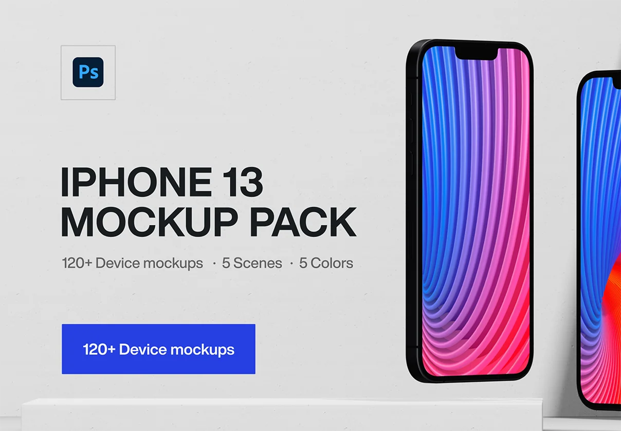 iPhone 13 Mockup pack