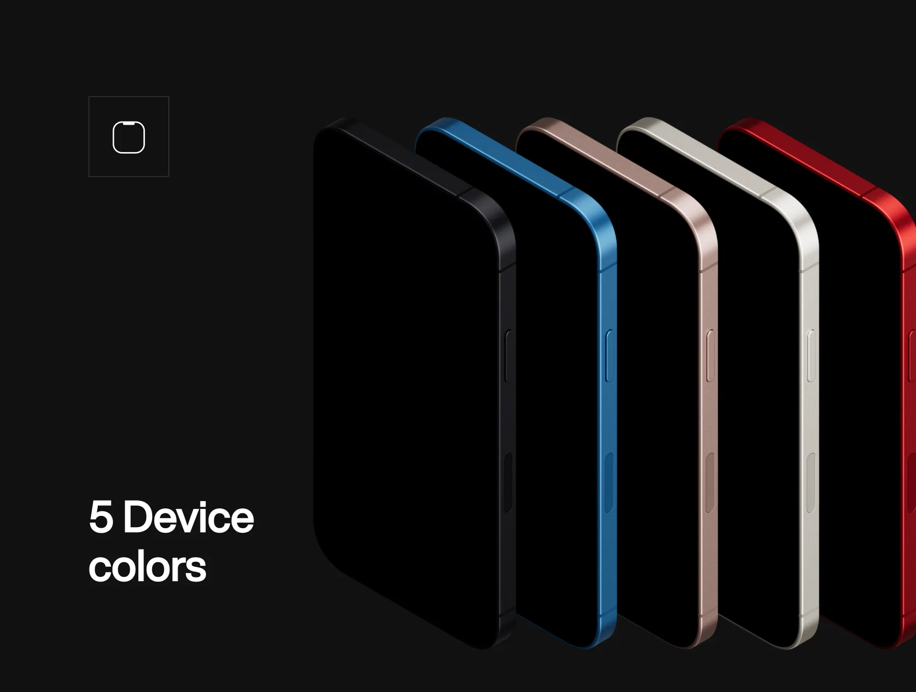 iPhone 13 Mockup pack 3