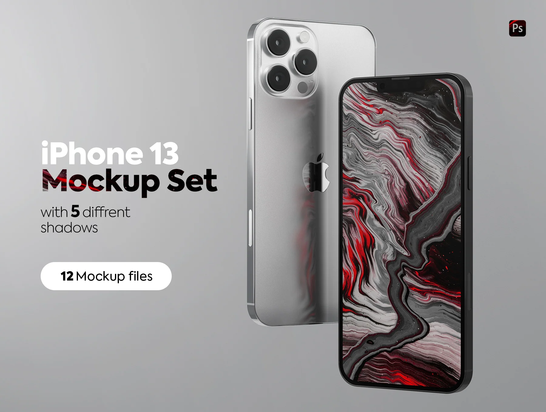 iPhone 13 mockup Set