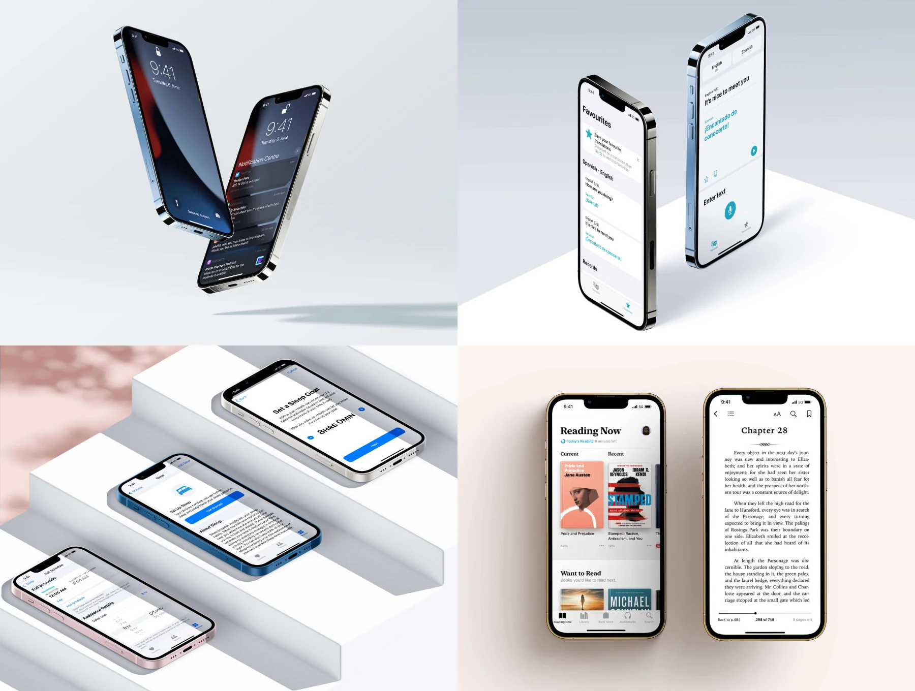 iPhone 13 mockups for figma & photoshop & sketch 2