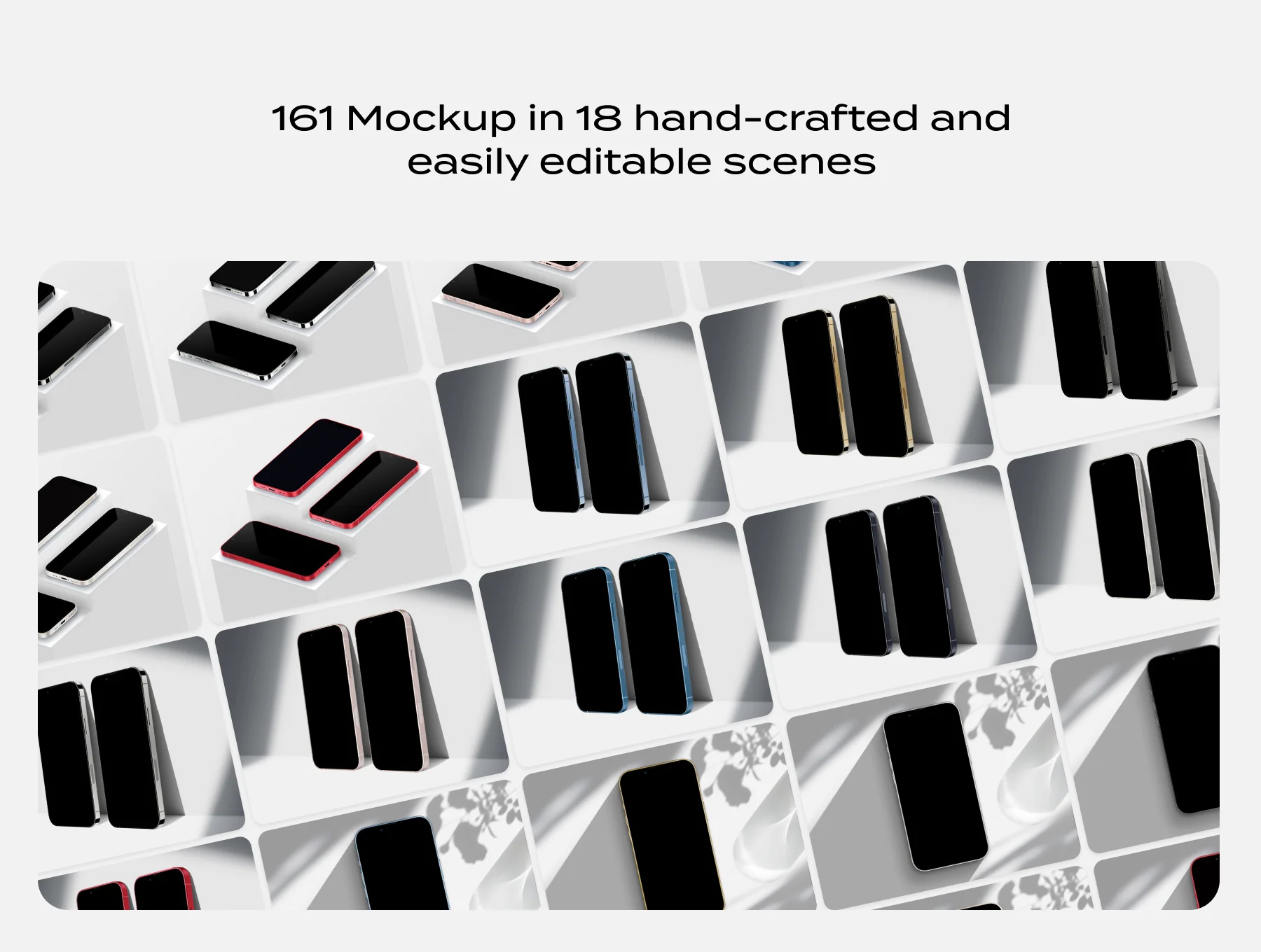 iPhone 13 mockups for figma & photoshop & sketch 8