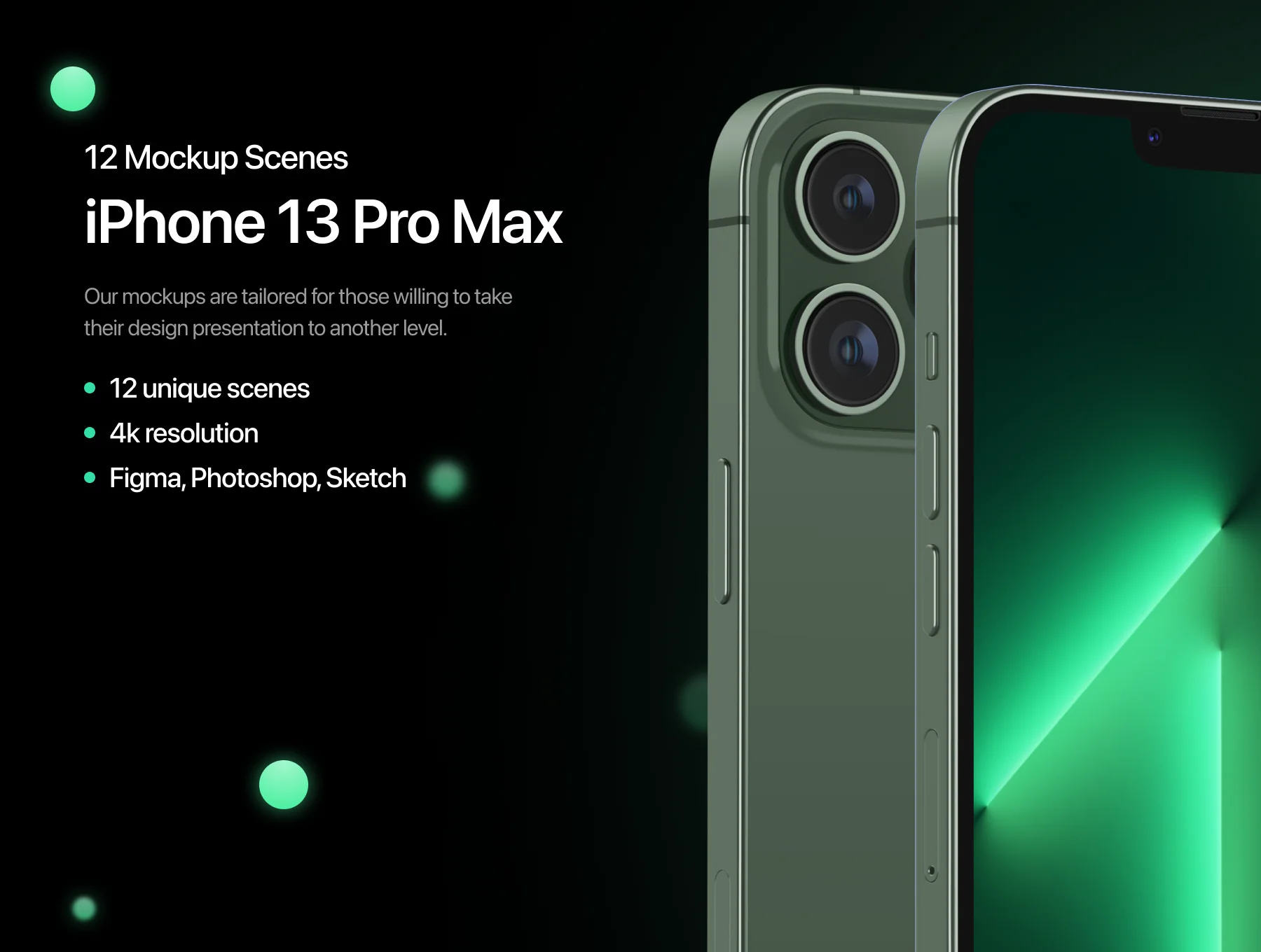iPhone 13 Pro Max Mockups