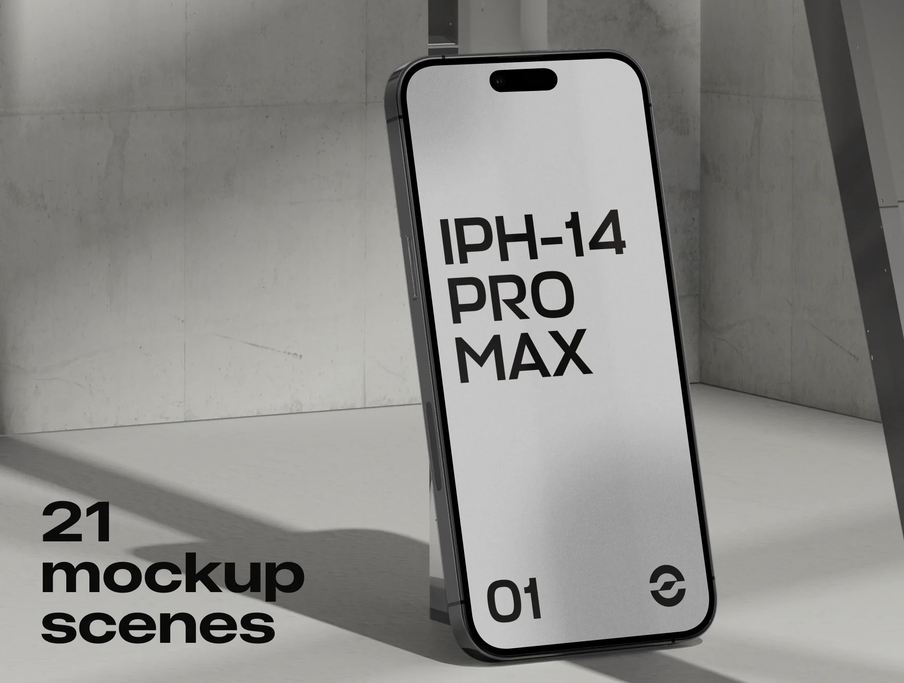 iPhone 14 Pro Max Bundle - 21 Mockups Scenes