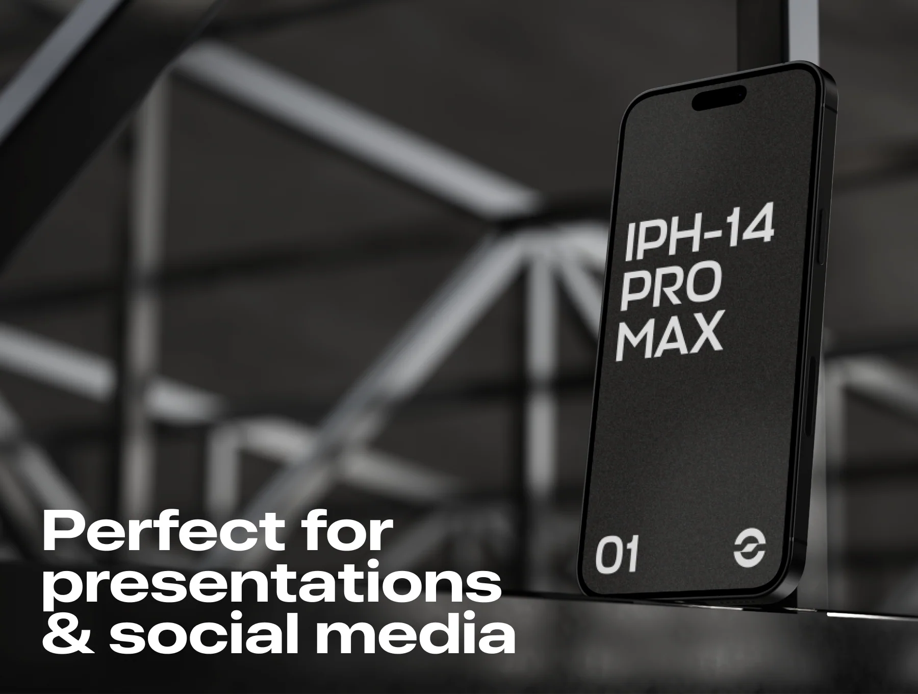 iPhone 14 Pro Max Bundle - 21 Mockups Scenes 7