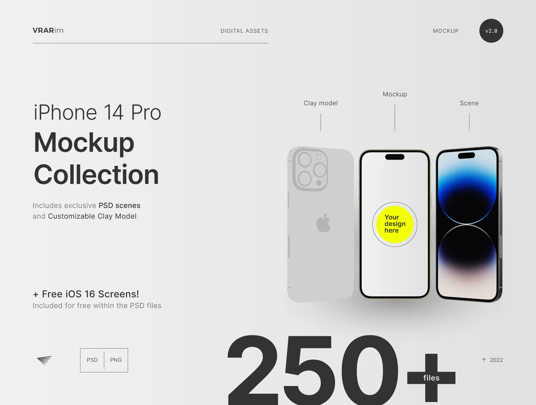 iPhone 14 Pro Mockups Collection
