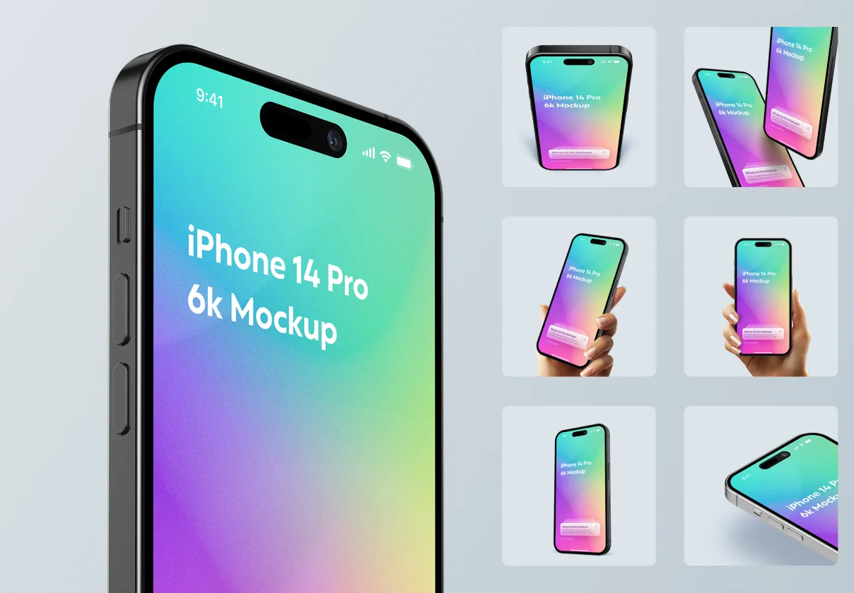 iPhone 14 Pro Mockups