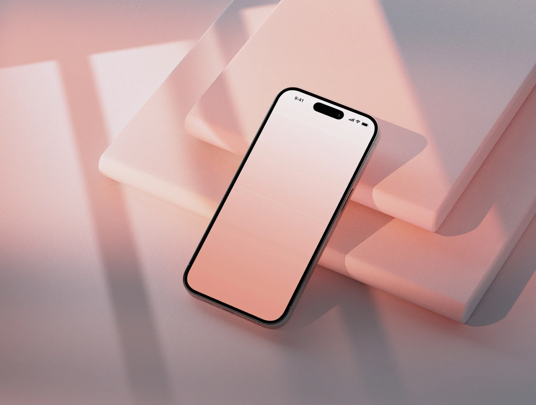 iPhone 14 Pro Natural Sunlight Mockup Scene 5