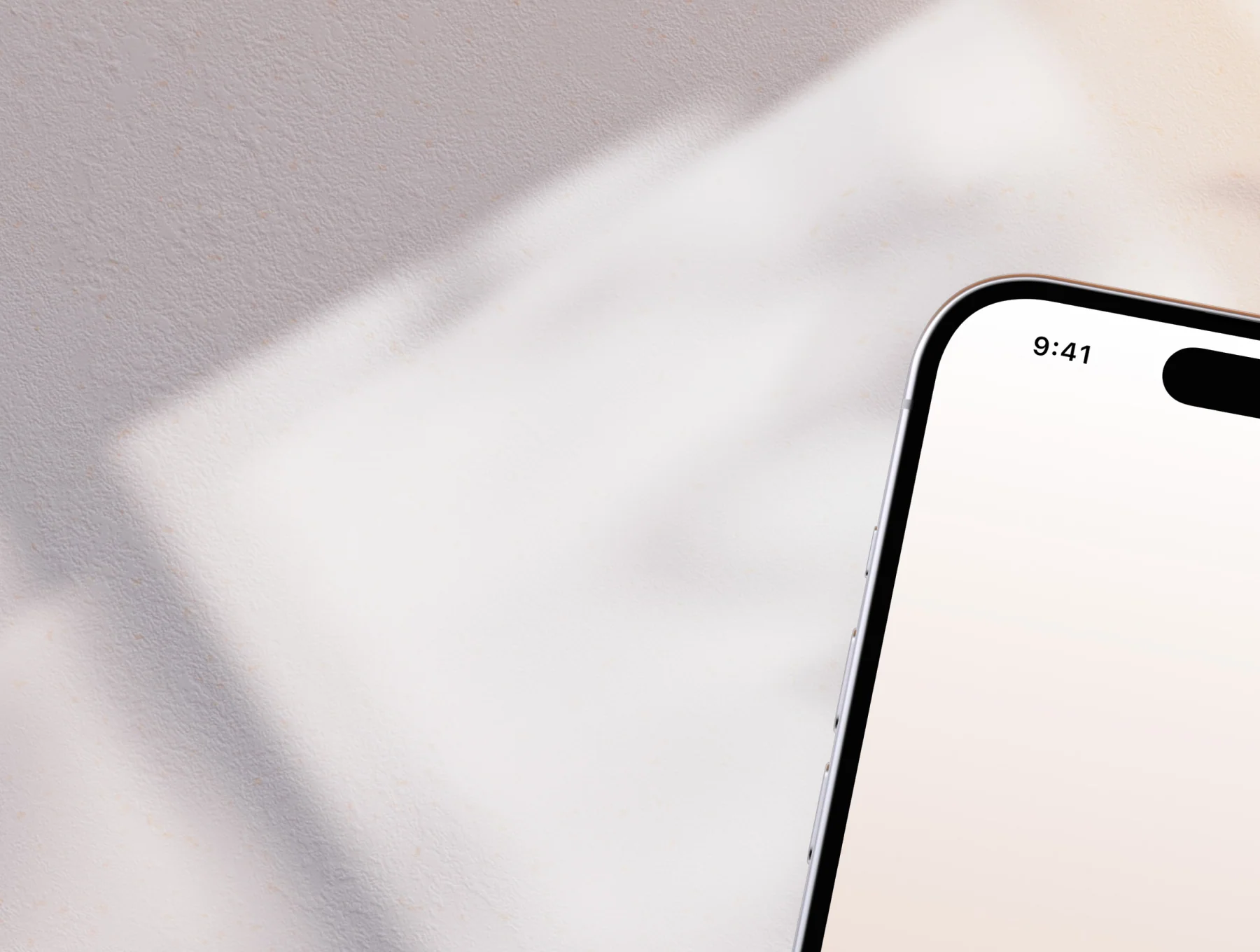 iPhone 14 Pro with Daylight Shadow Mockup 2