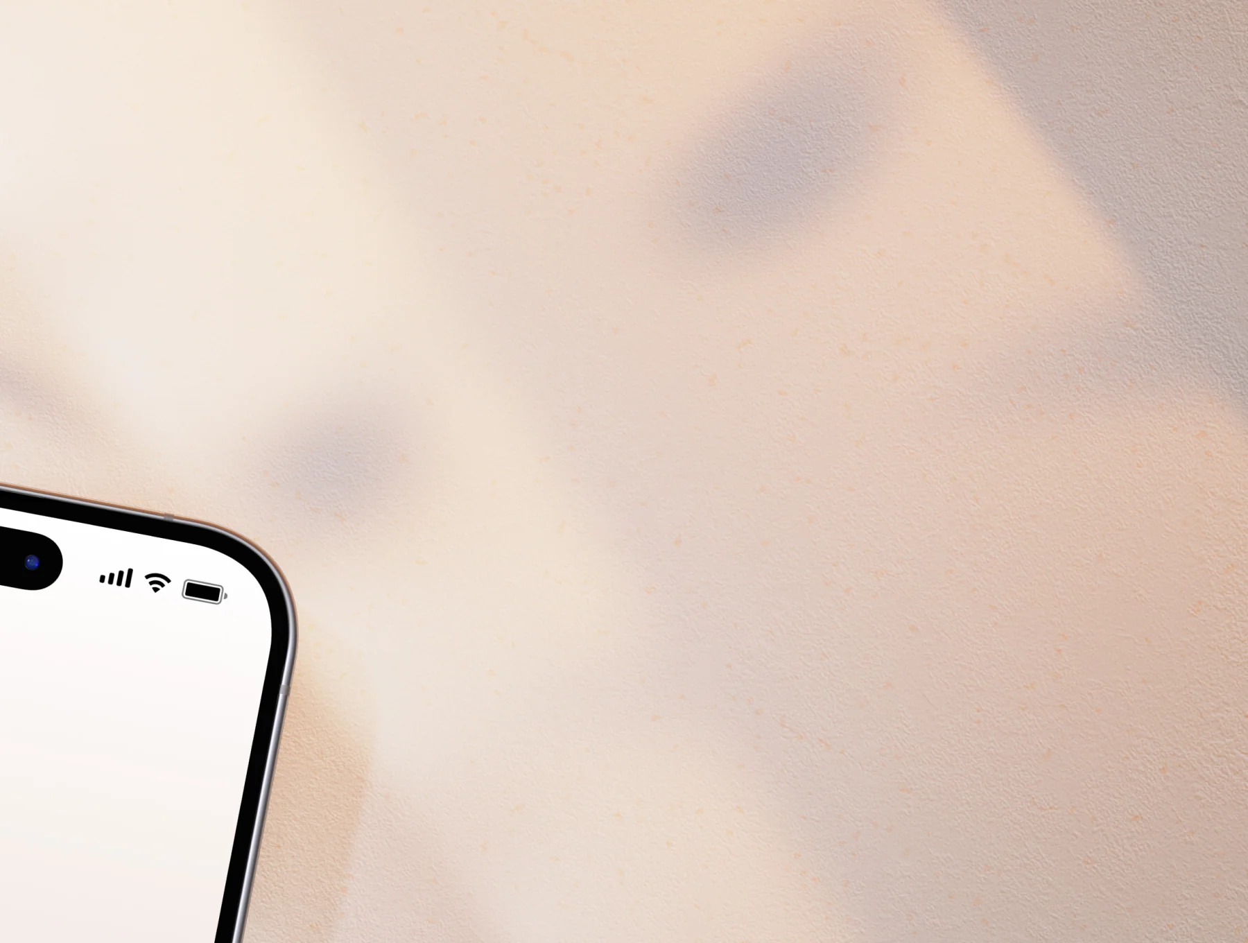 iPhone 14 Pro with Daylight Shadow Mockup 6
