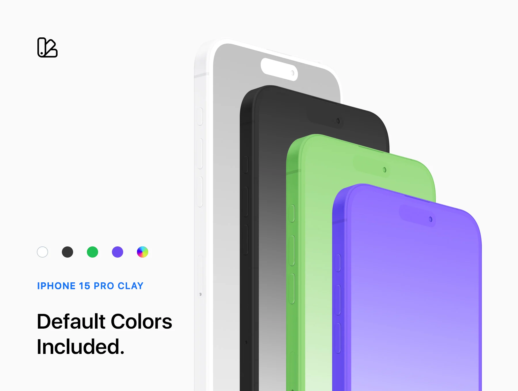 iPhone 15 Bundle - 63 Mockups Scenes 3