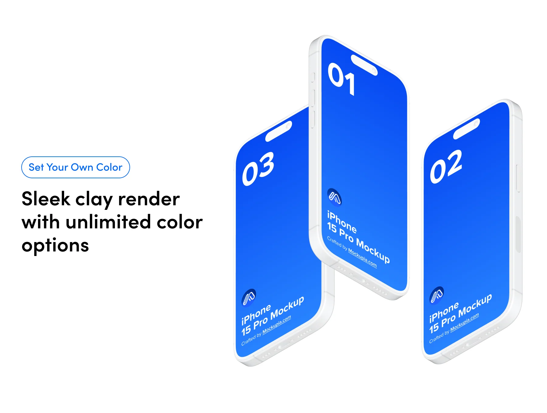 iPhone 15 Pro Mockup Bundle 4