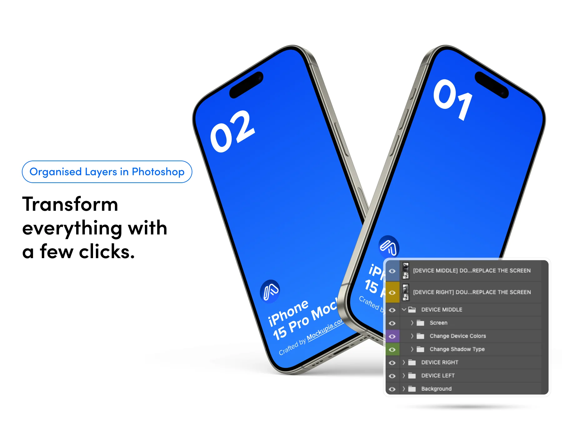 iPhone 15 Pro Mockup Bundle 6