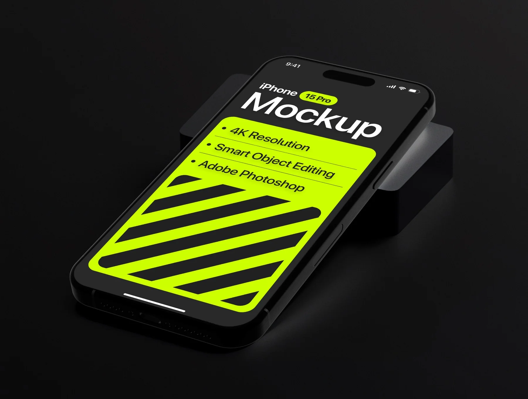 iPhone 15 Pro Mockup Collection 3