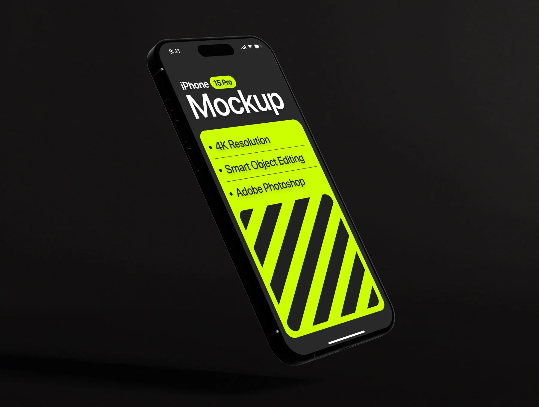 iPhone 15 Pro Mockup Collection 6