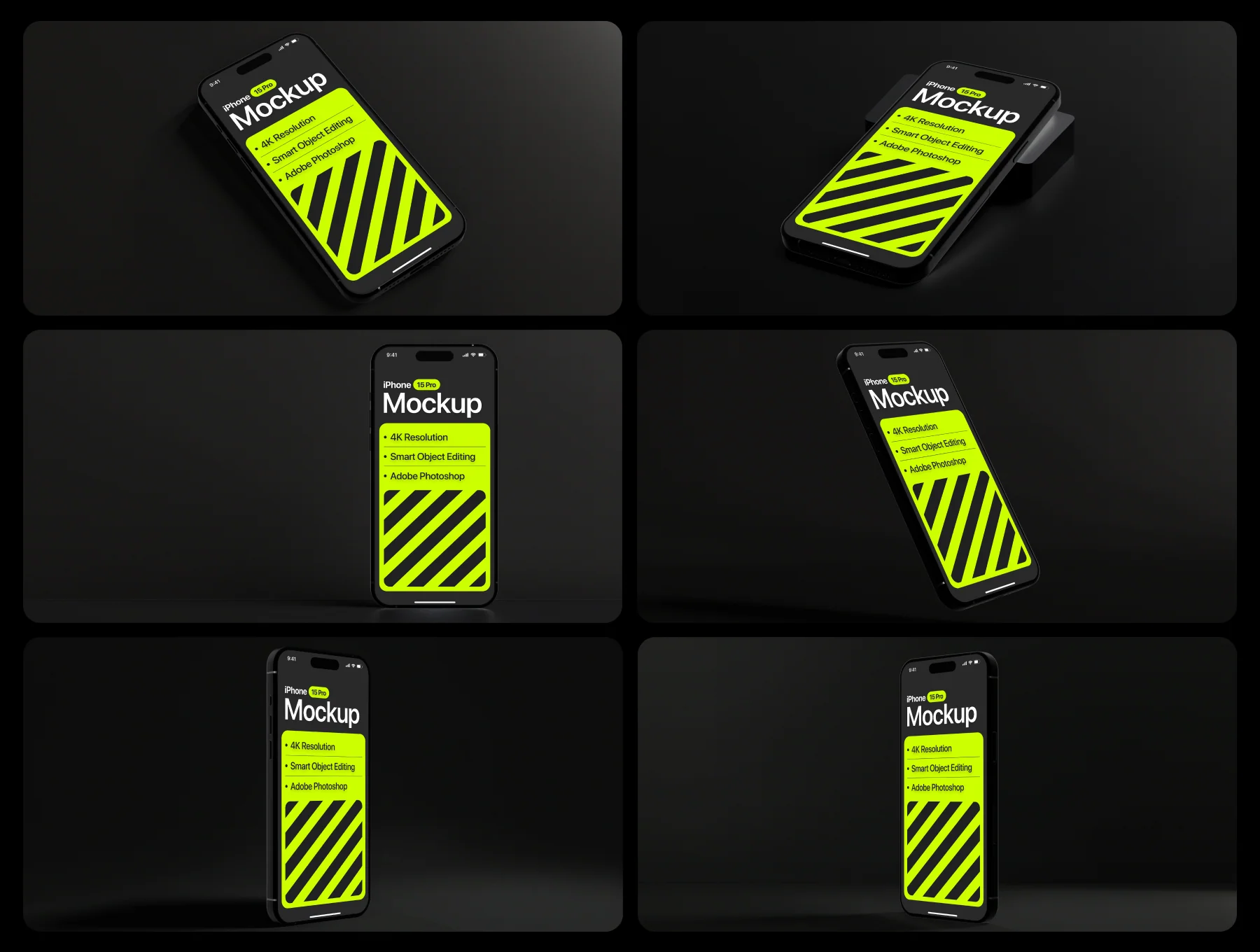 iPhone 15 Pro Mockup Collection 7