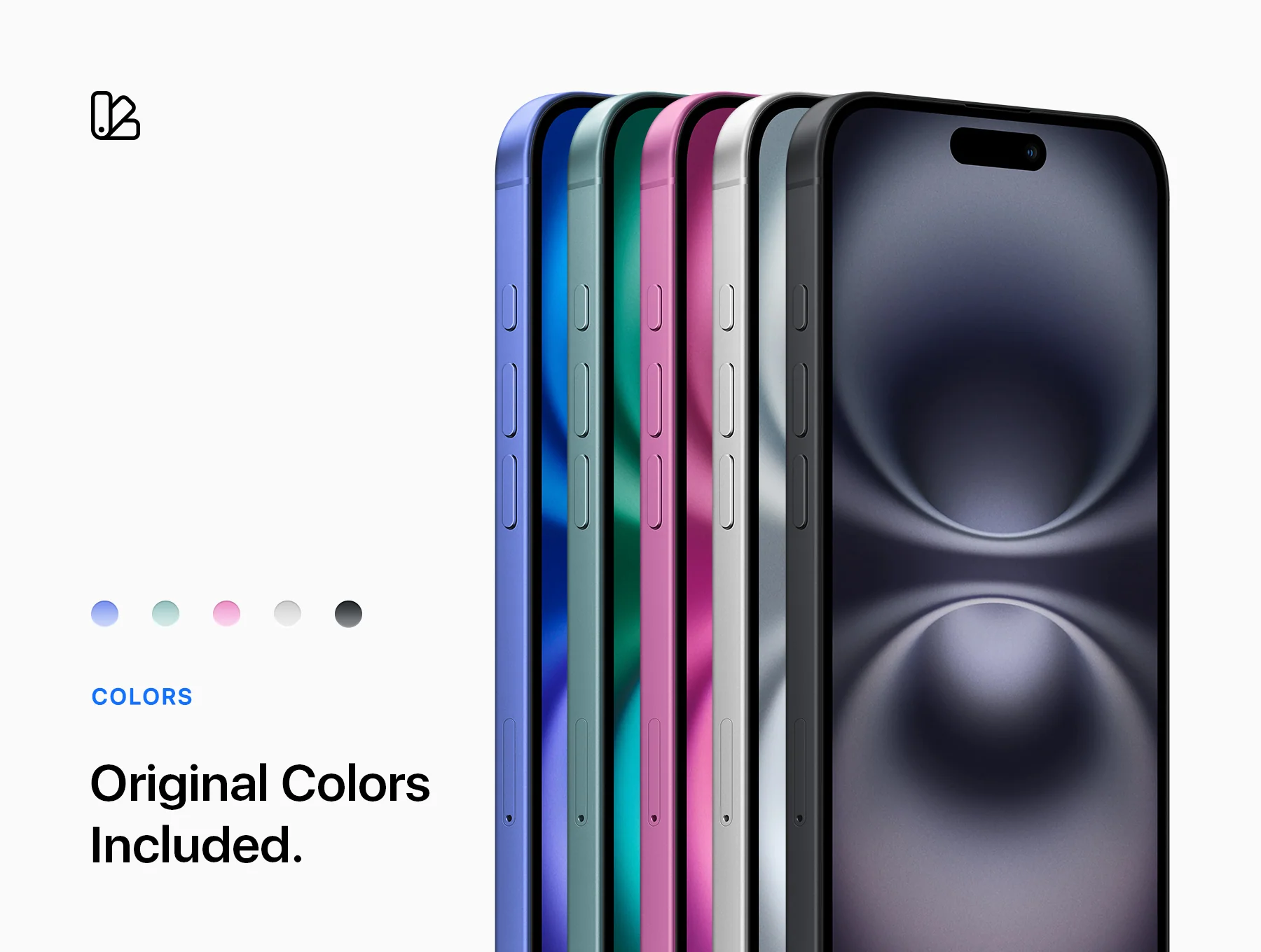iPhone 16 - 24 Mockups Scenes 3
