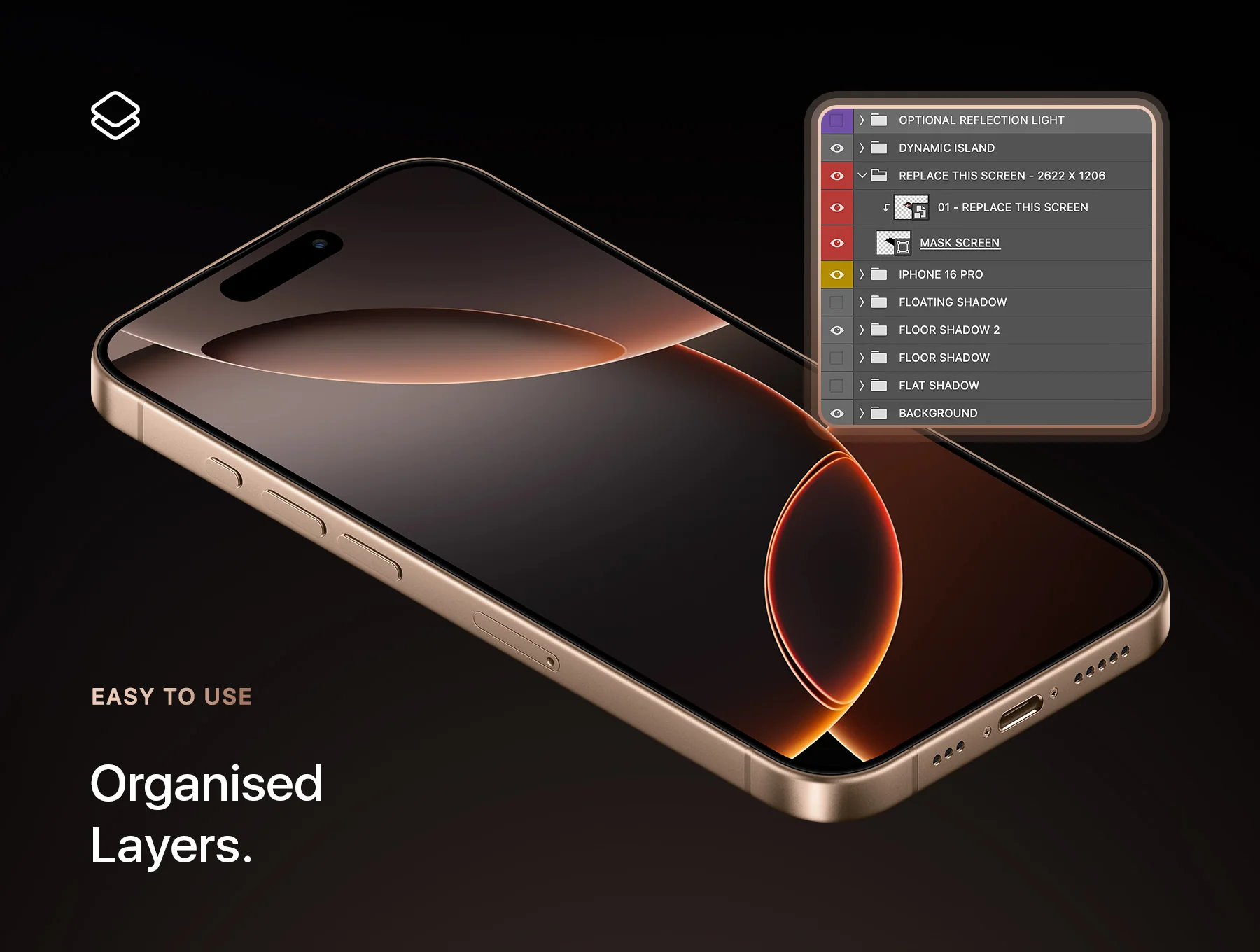 iPhone 16 Pro - 24 Mockups Scenes 5