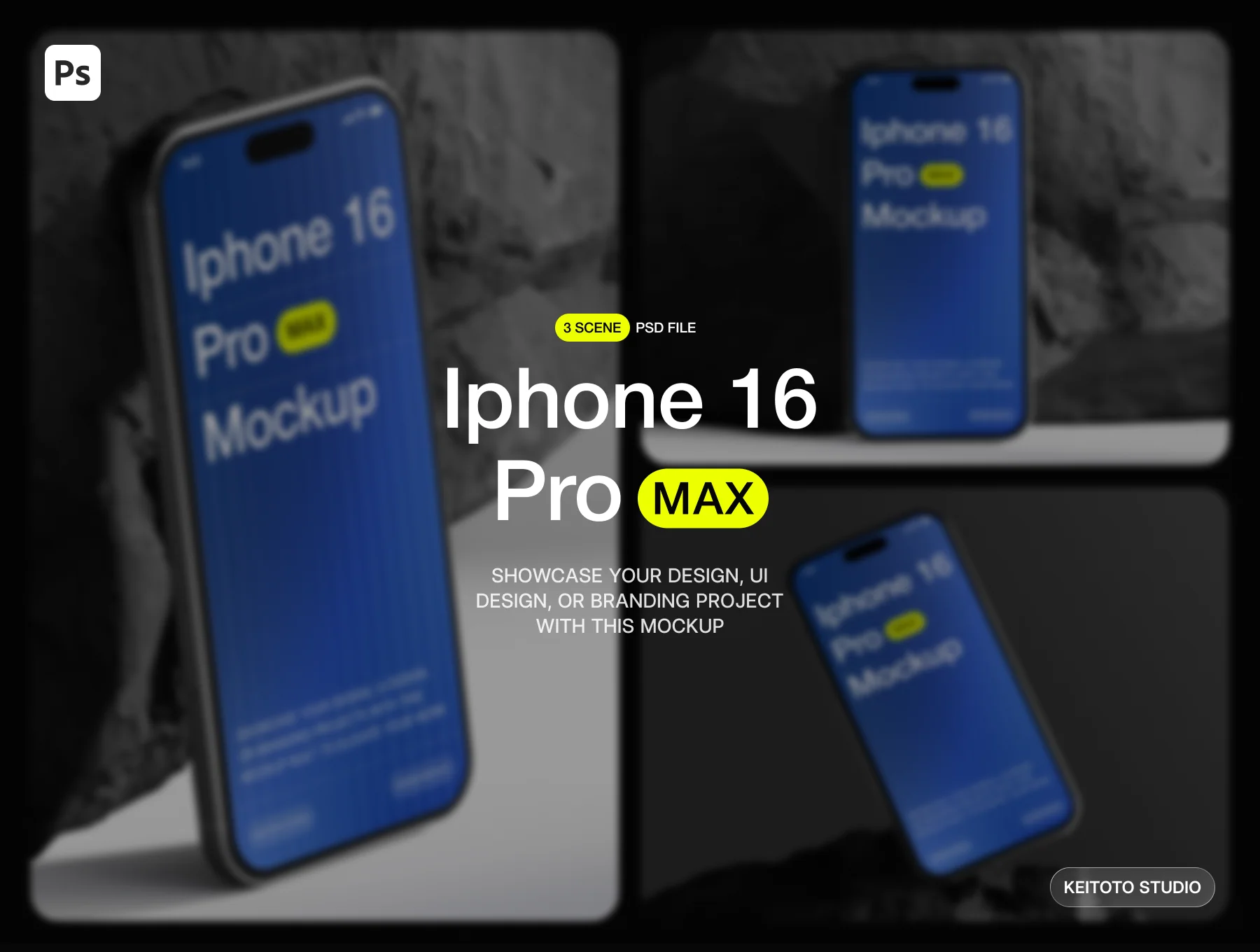 Iphone 16 Pro Max Mockup 2