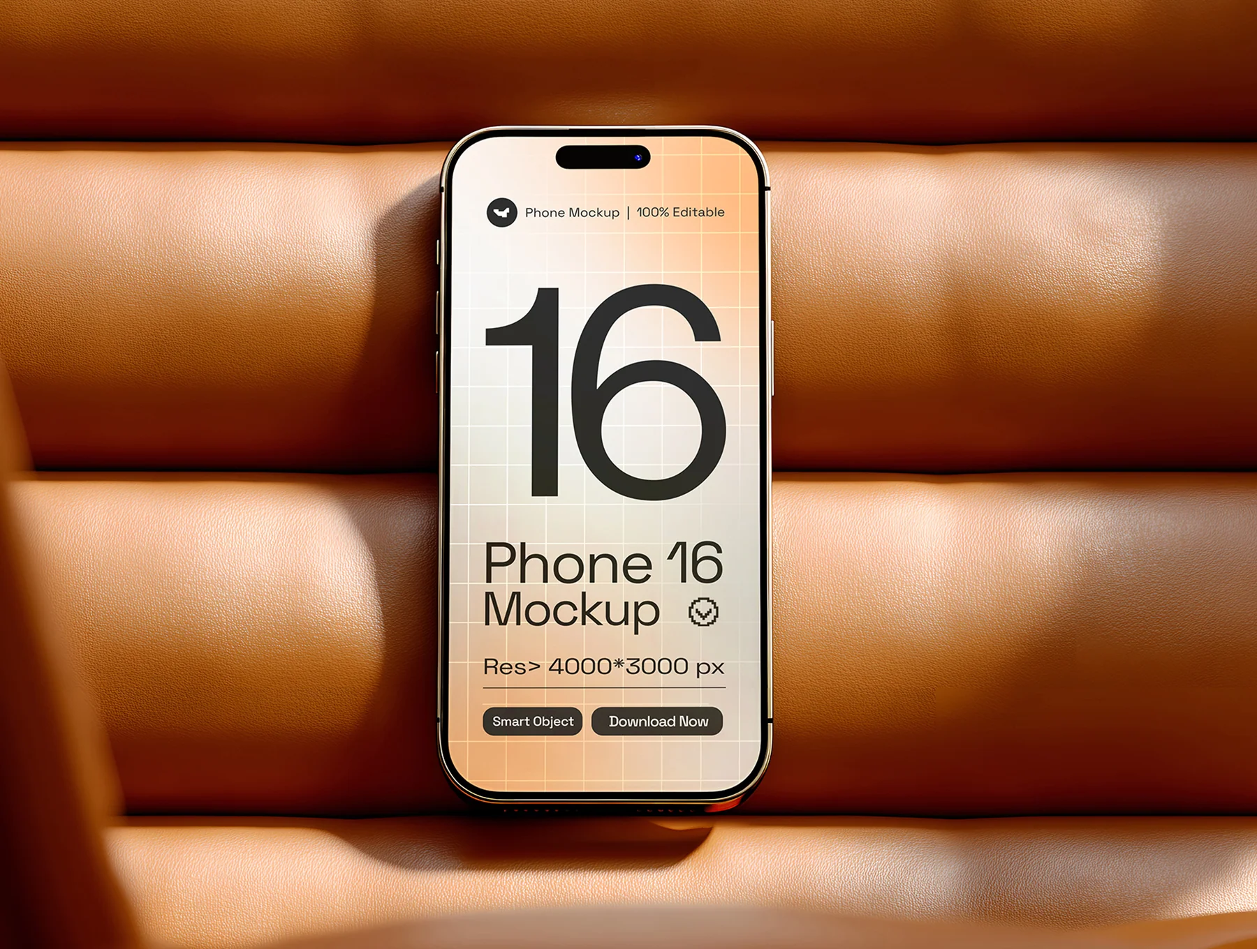 iPhone 16 Pro Mockup Set - 15 PSD Scene 10