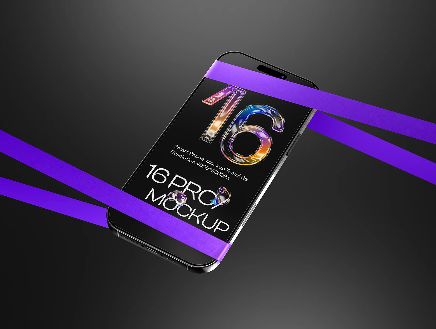 iPhone 16 Pro Mockup Set - 15 Scene 9
