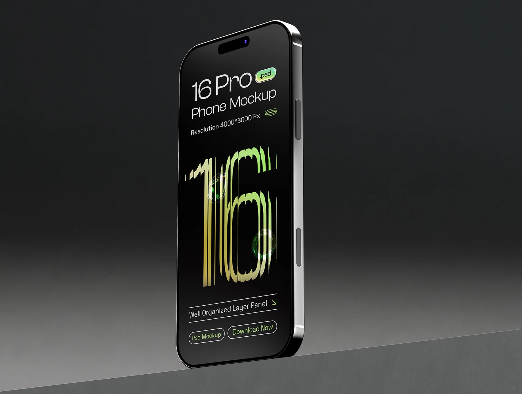 iPhone 16 Pro Mockup Set - 15 Scene 4