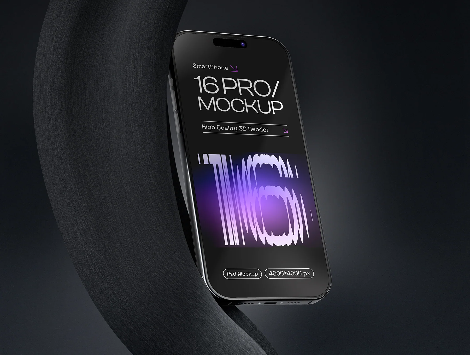 iPhone 16 Pro Mockup Set - 15 Scene 6