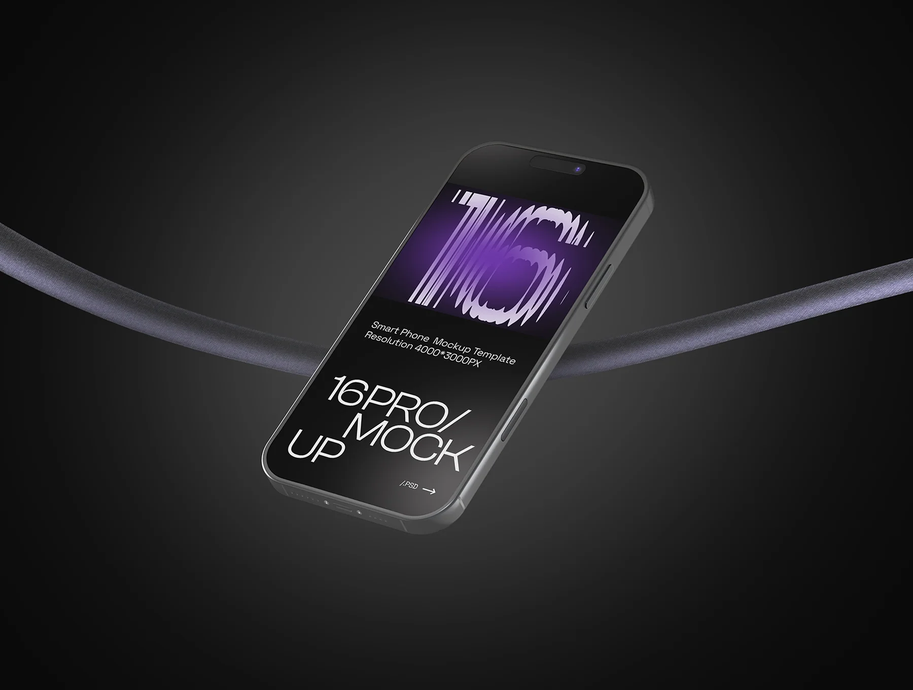 iPhone 16 Pro Mockup Set - 15 Scene 7