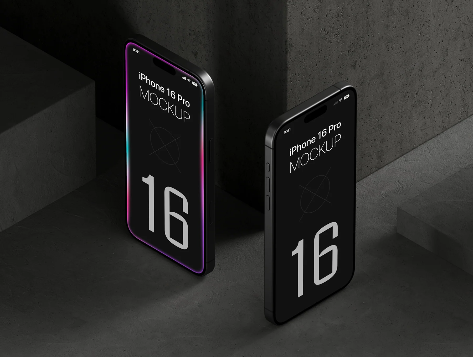 20 iPhone 16 Pro Mockups Vol.01 2