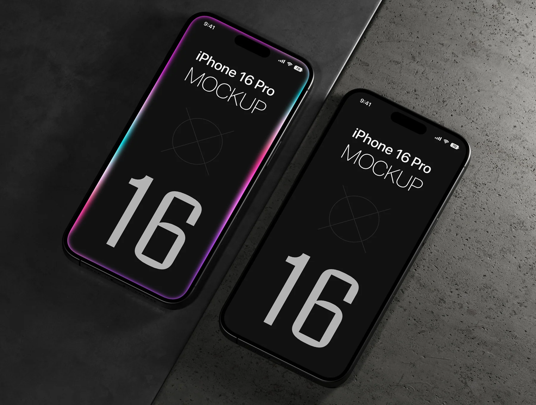 20 iPhone 16 Pro Mockups Vol.01 3
