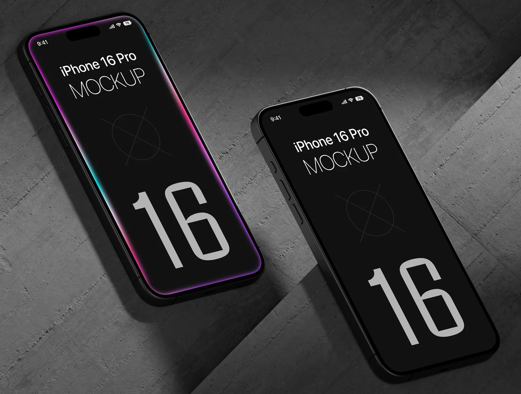 20 iPhone 16 Pro Mockups Vol.01 4