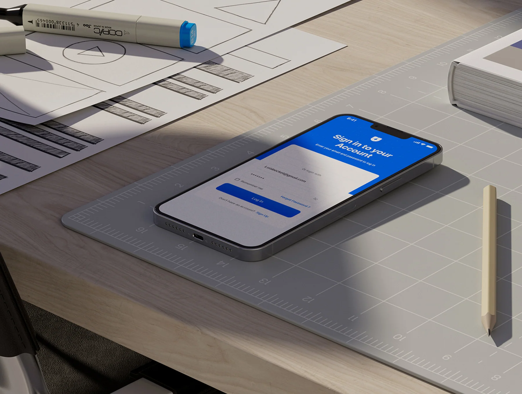 iPhone 16 Pro Mockup 3
