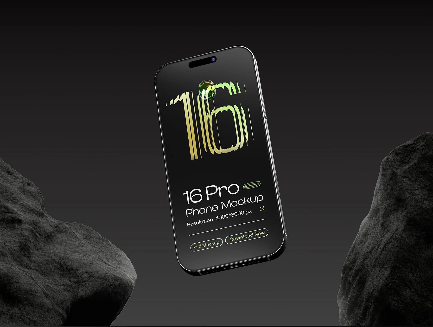 iPhone 16 Pro Mockups - 10 Scenes