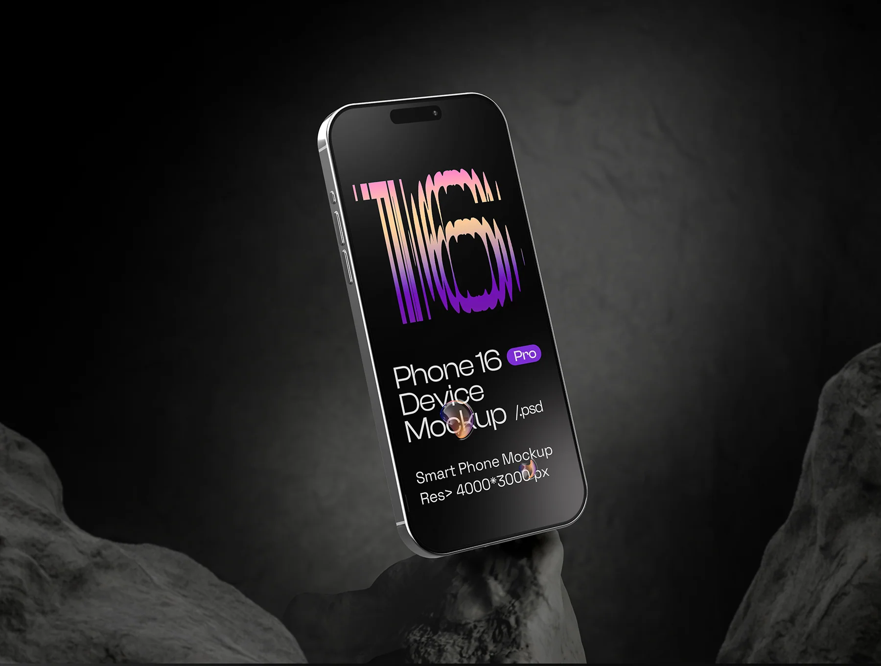 iPhone 16 Pro Mockups - 10 Scenes 2