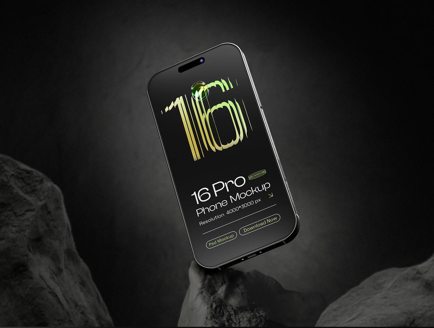 iPhone 16 Pro Mockups - 10 Scenes 8