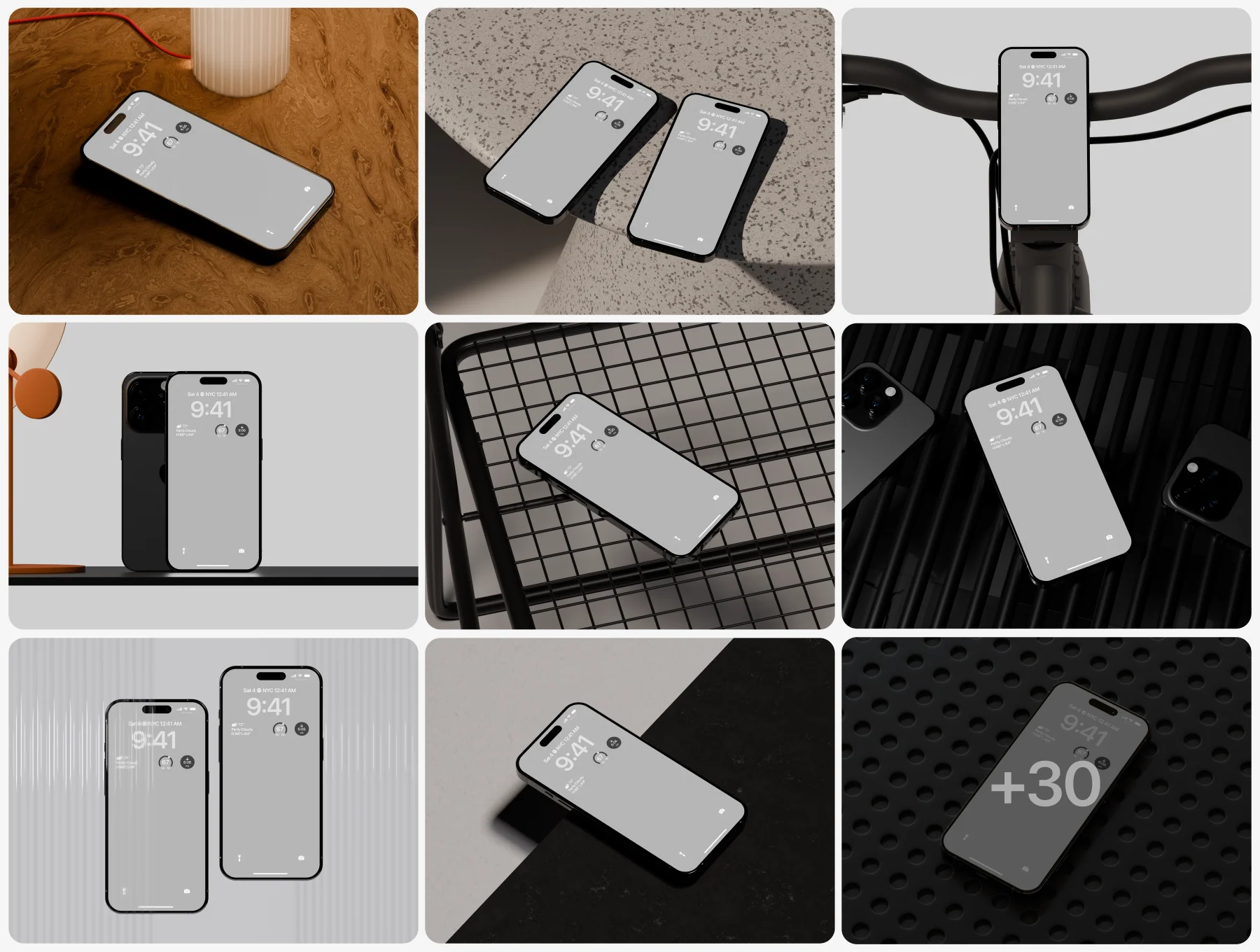 iPhone 16 Pro Mockups