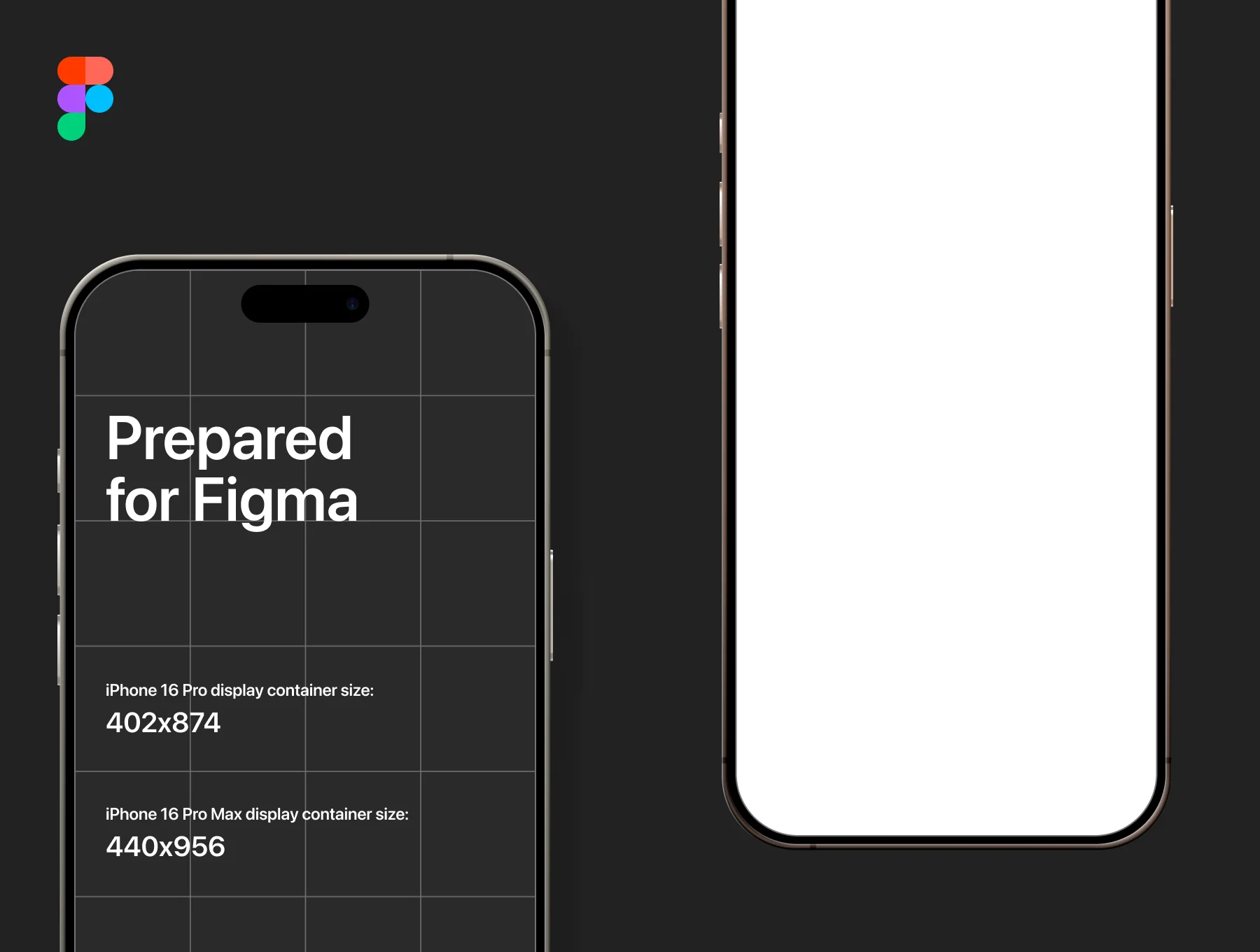 iPhone 16 Pro & Pro Max Figma mockups 3