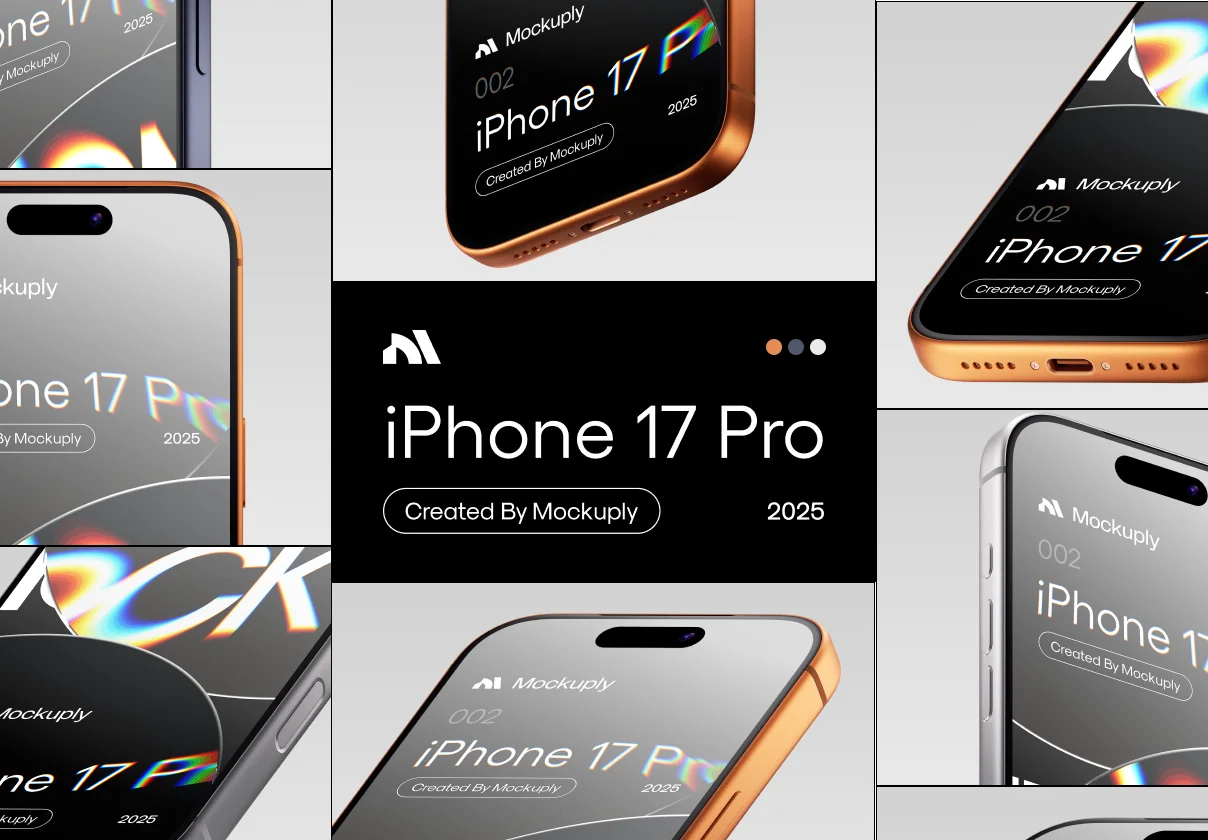 iPhone 17 Pro 002 Mockups