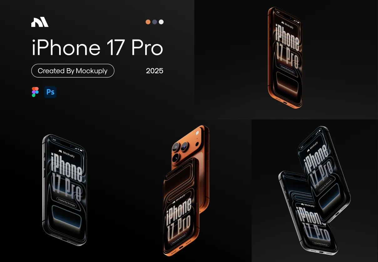 iPhone 17 Pro 003 Mockups